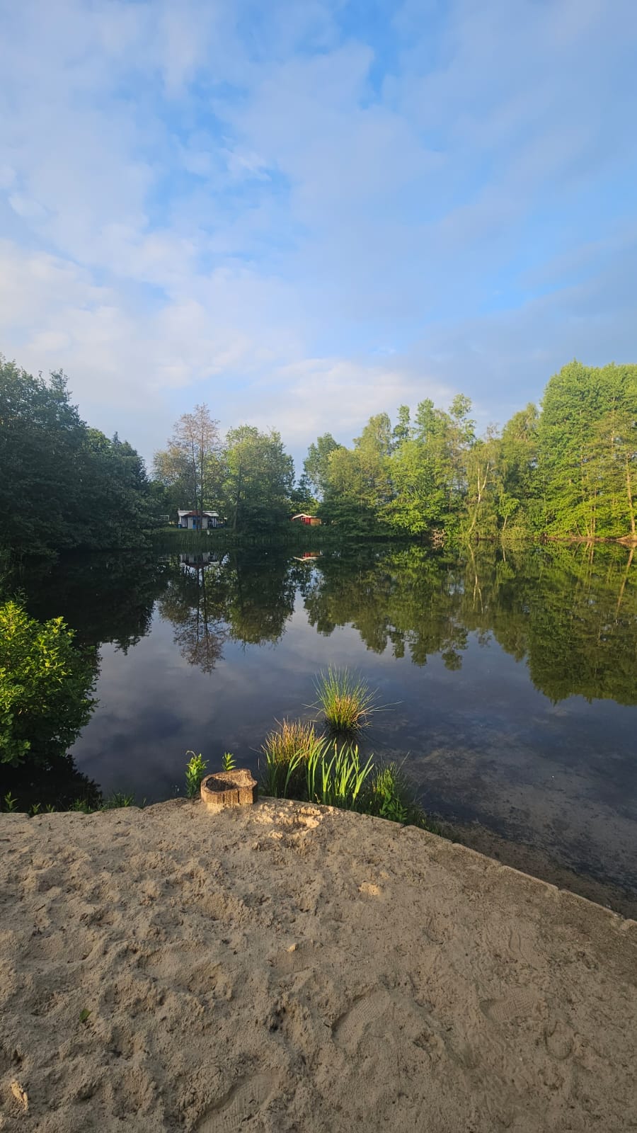 Angelsee am Campingplatz Wüllenheide