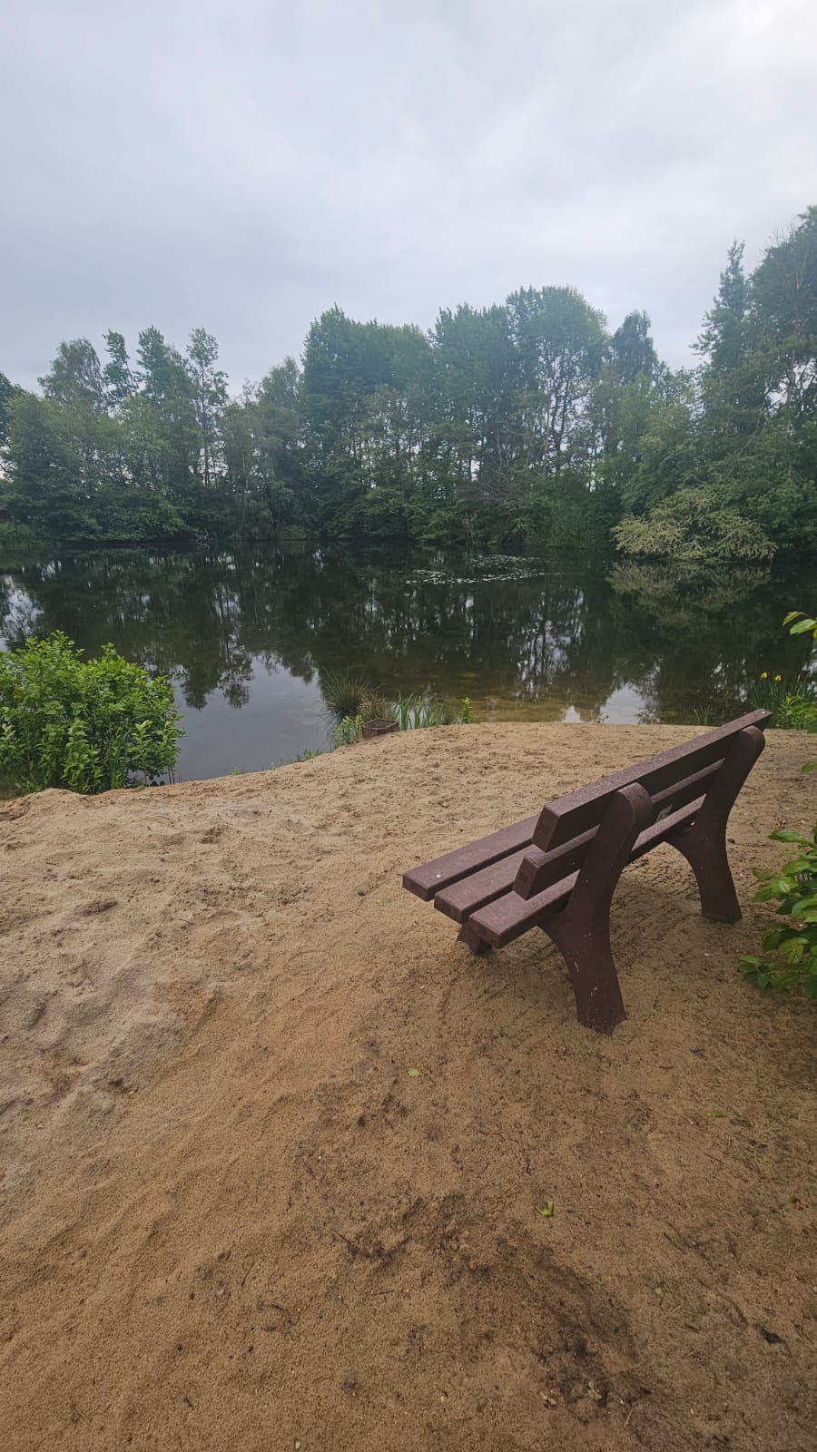 Angelsee am Campingplatz Wüllenheide