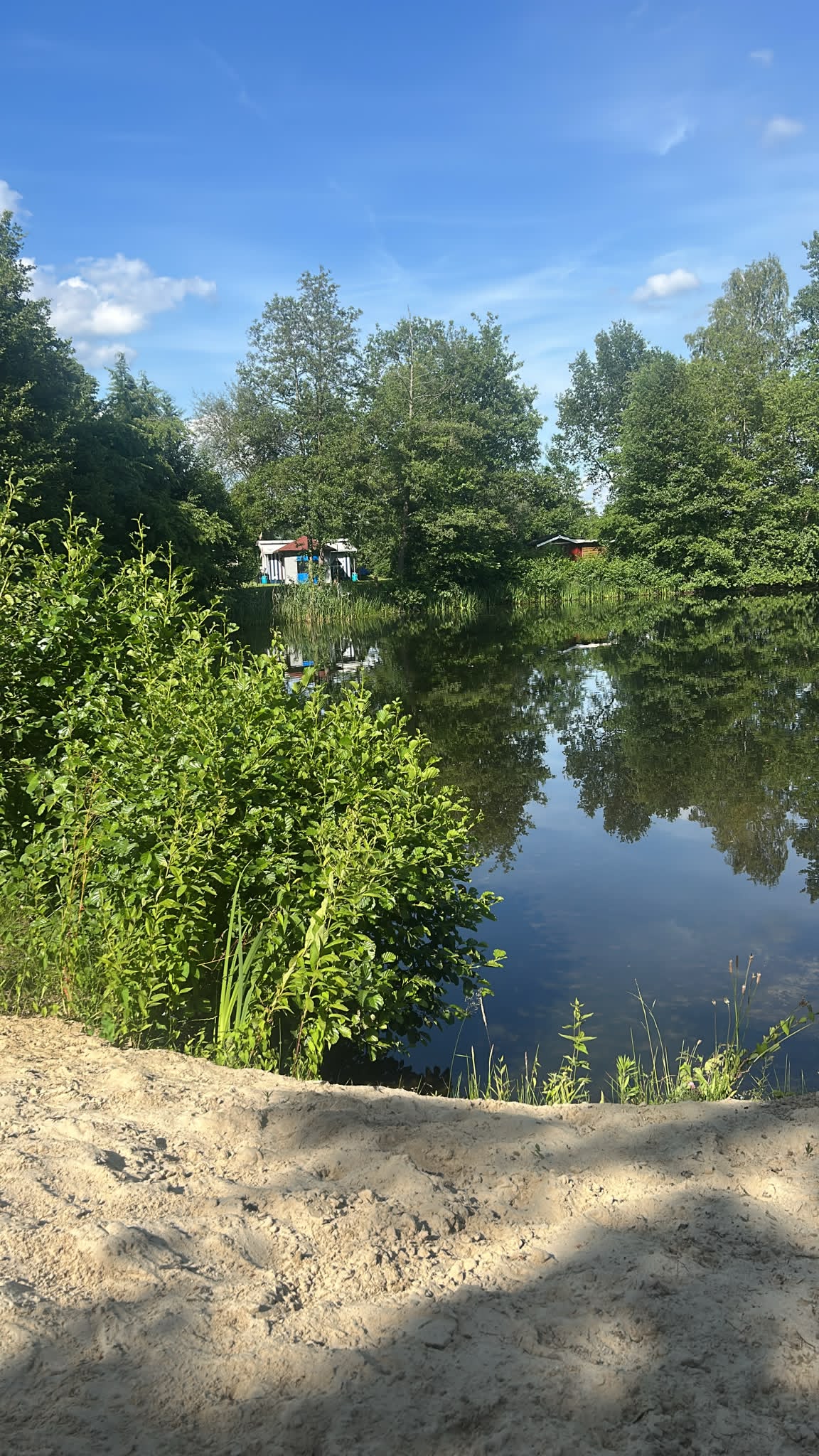 Angelsee am Campingplatz Wüllenheide