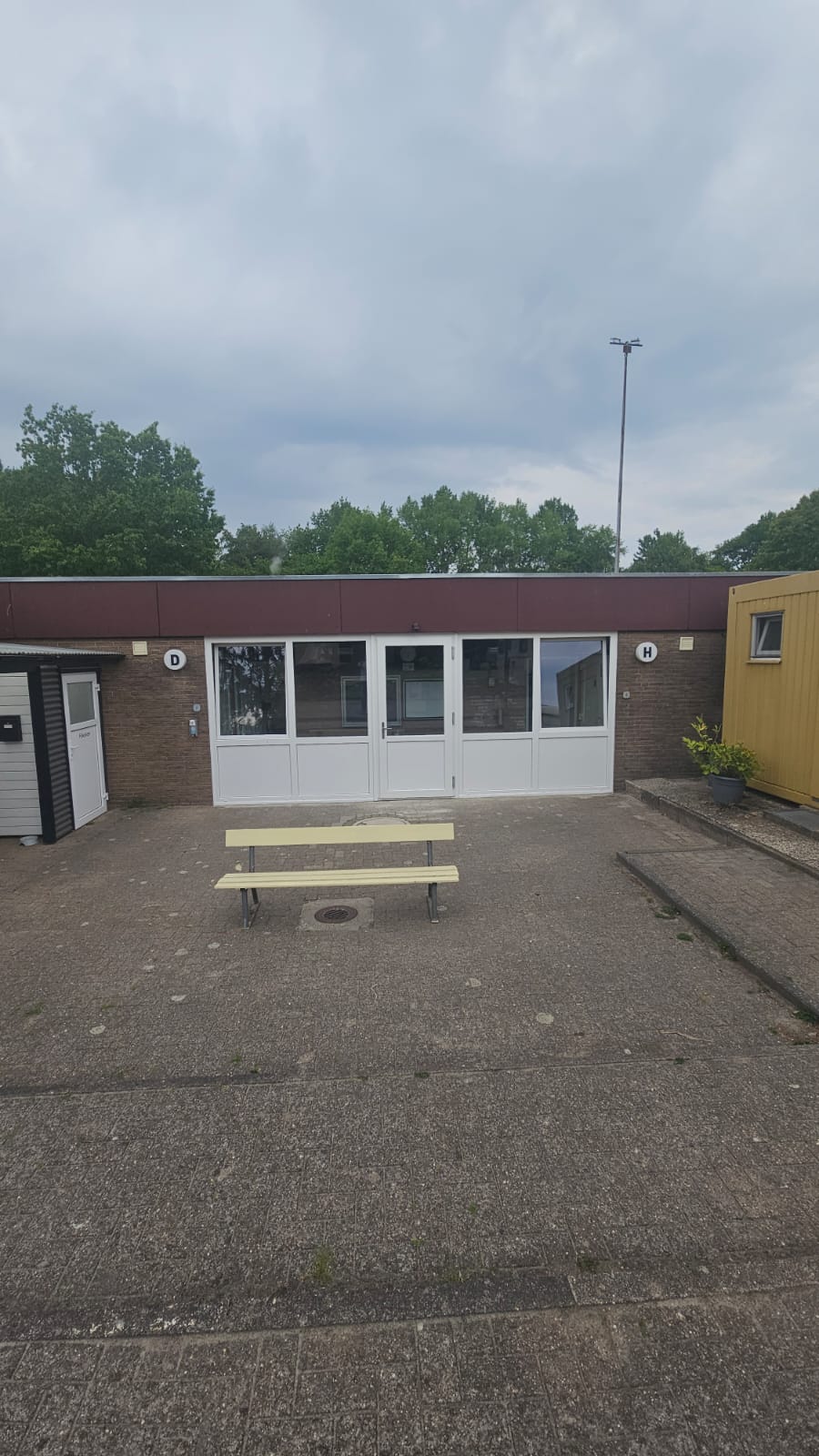 Sanitäranlagen am Campingplatz Wüllenheide