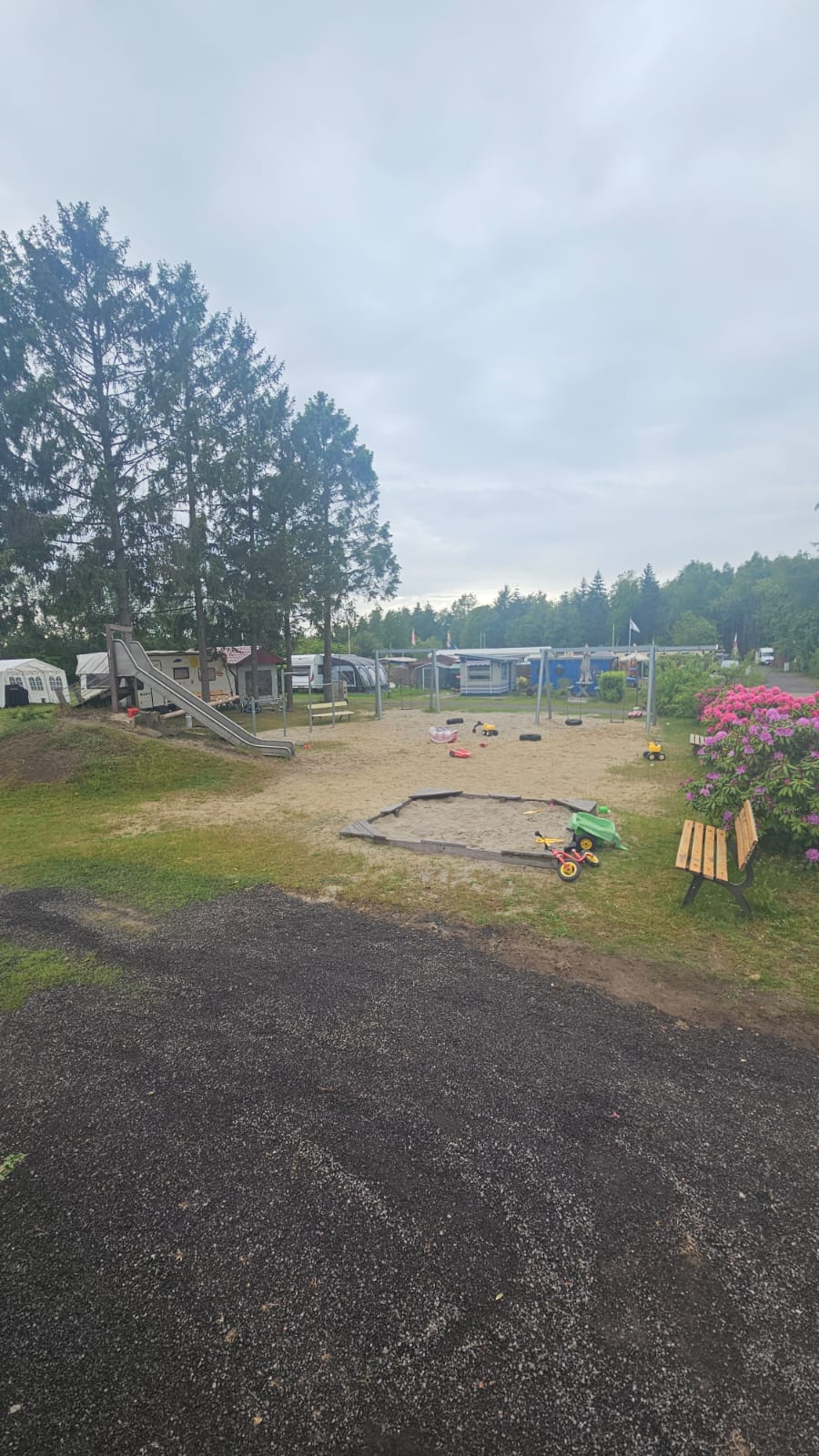 Spielplatz am Campingplatz Wüllenheide