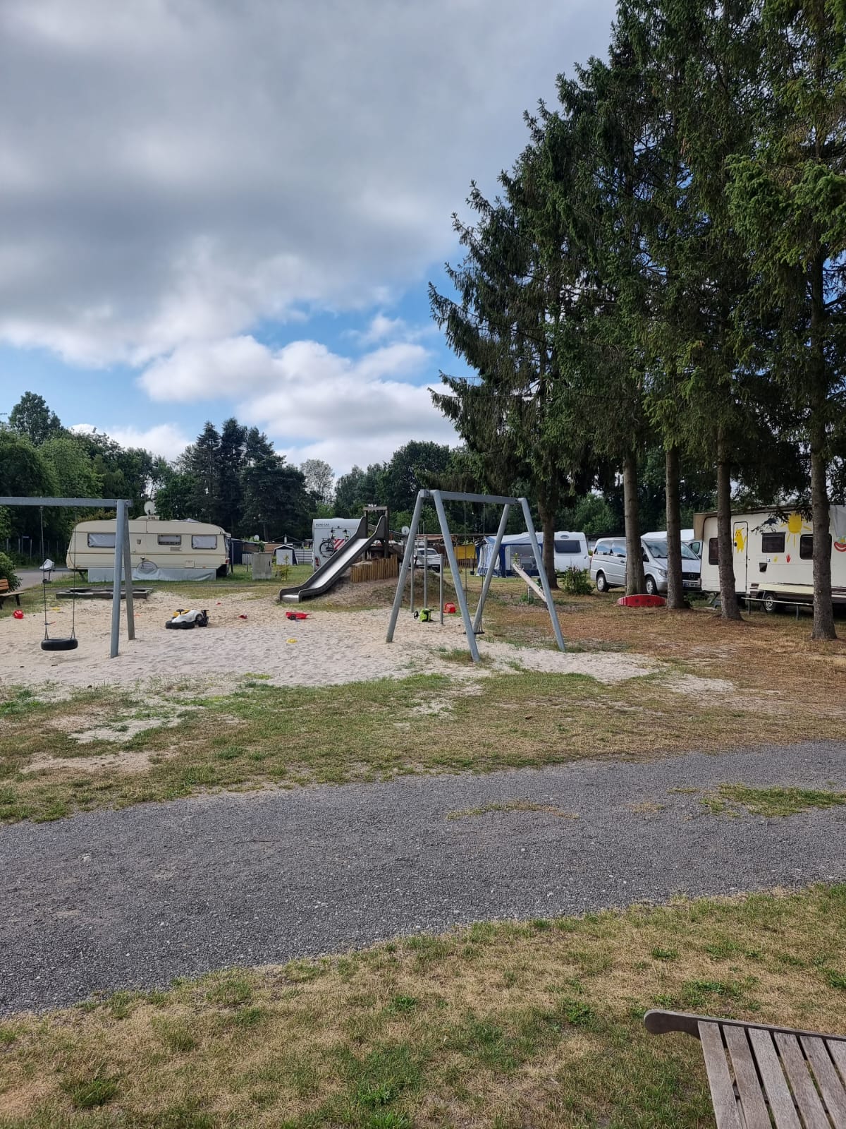 Spielplatz am Campingplatz Wüllenheide